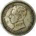 Coin, Spain, Alfonso XIII, 50 Centimos, 1904, Madrid, VF(30-35), Silver, KM:723