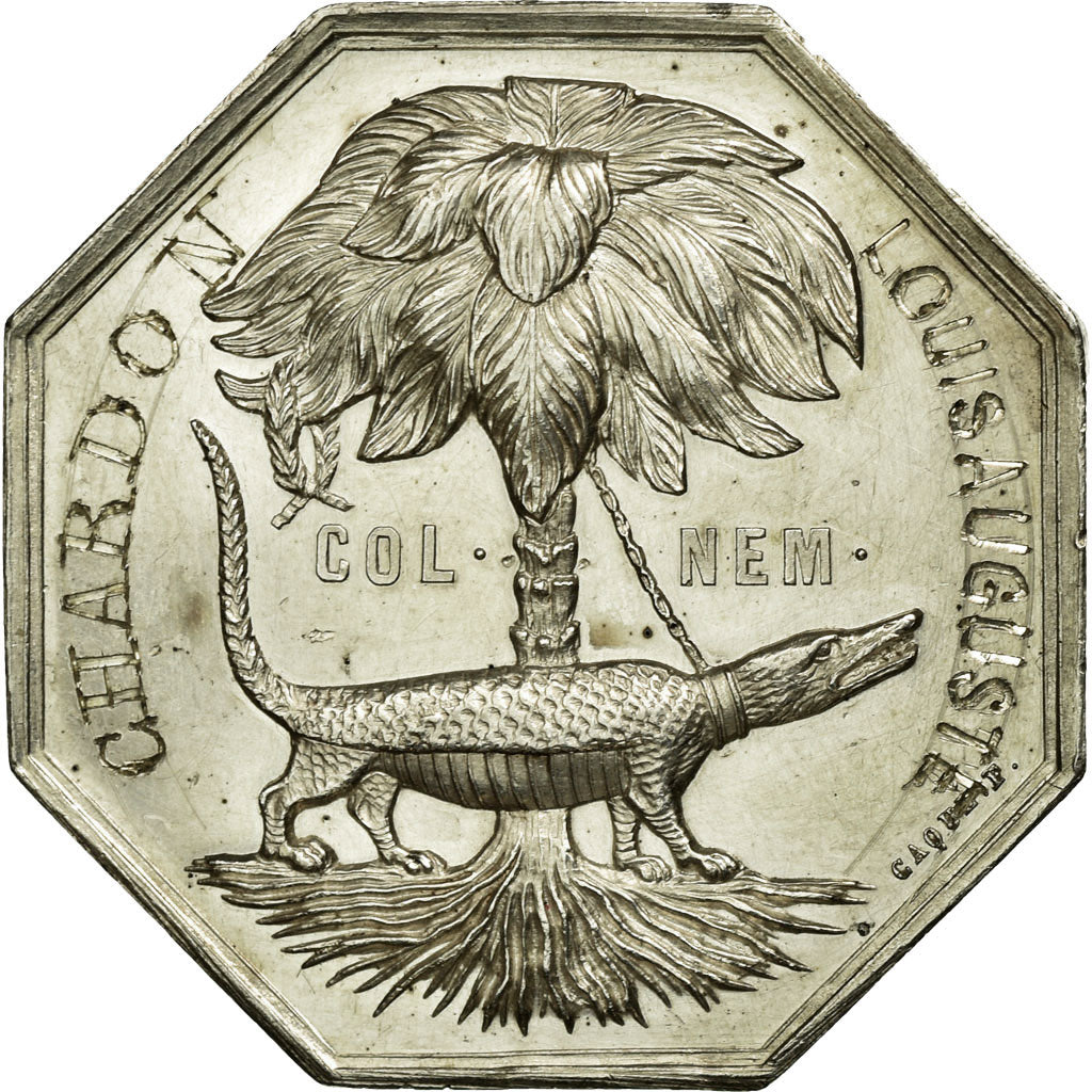 France, Token, Instruction and Education, AU(55-58), Silver