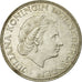 Coin, Netherlands, Juliana, 2-1/2 Gulden, 1961, AU(50-53), Silver, KM:185