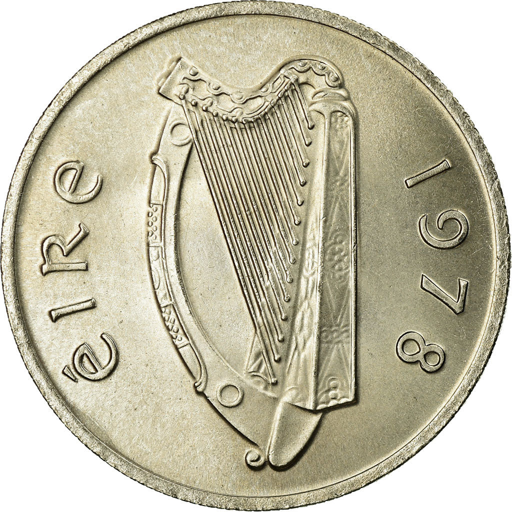 Coin, IRELAND REPUBLIC, 5 Pence, 1978, MS(63), Copper-nickel, KM:22