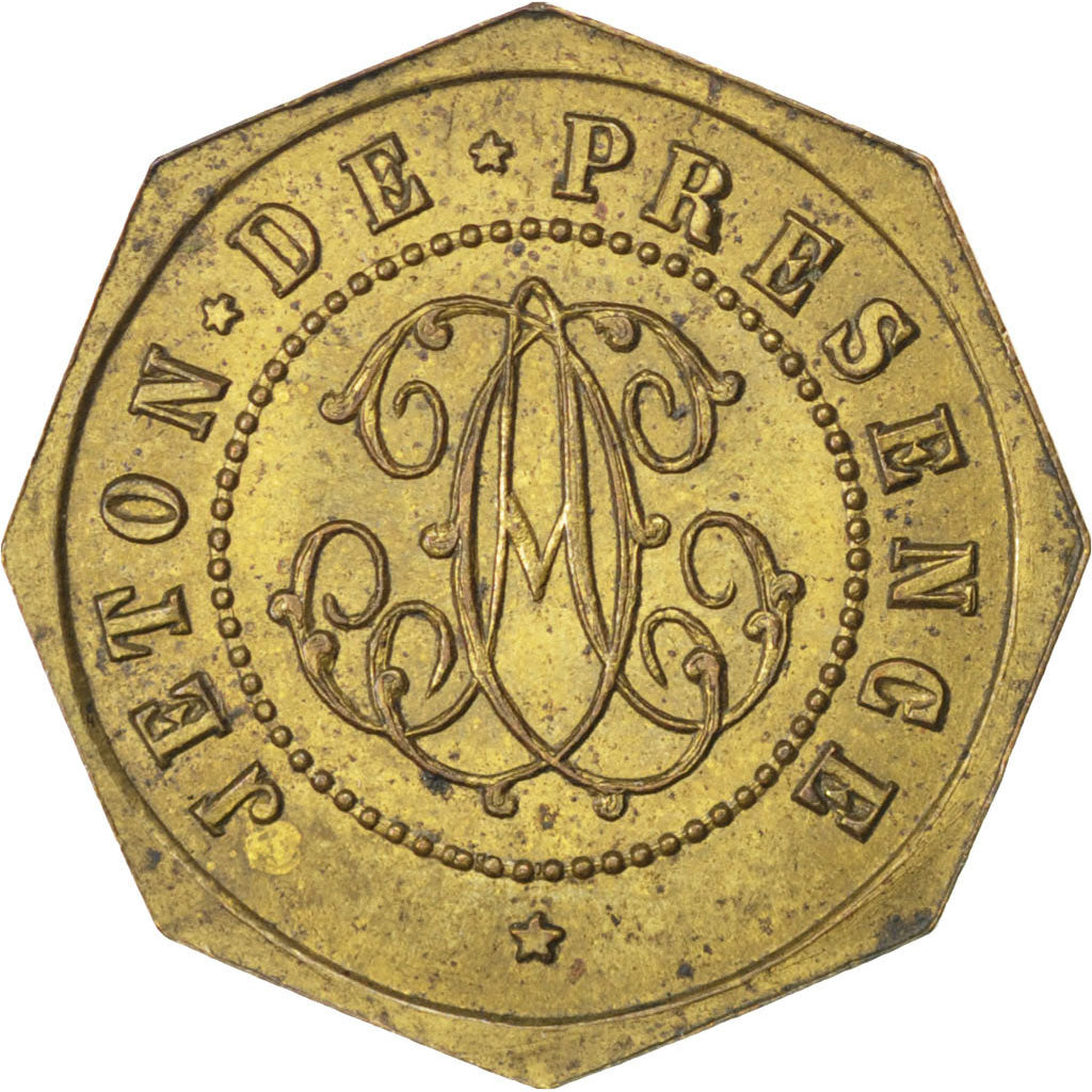 France, Masonic, Token, AU(55-58), Lead, 4.38