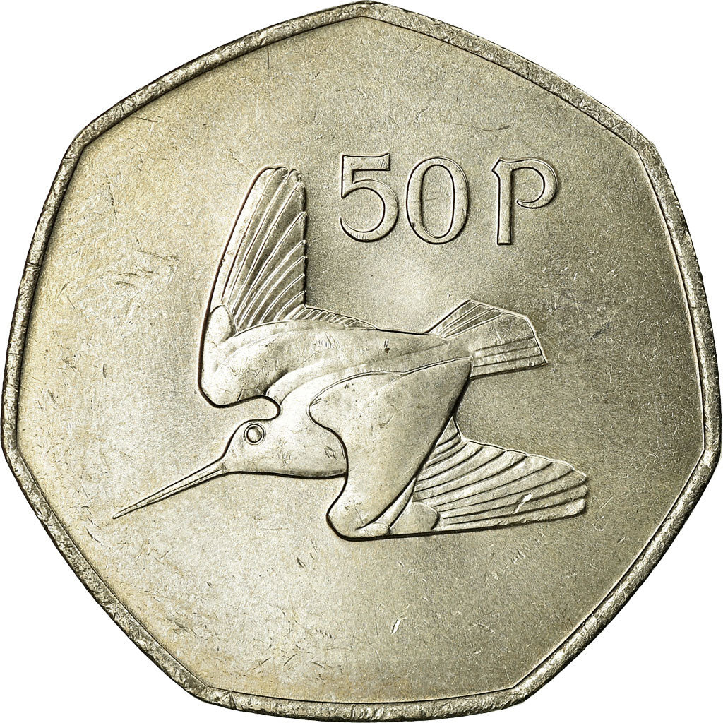 Moneda, REPÚBLICA DE IRLANDA, 50 Pence, 1978, EBC, Cobre - níquel, KM:24