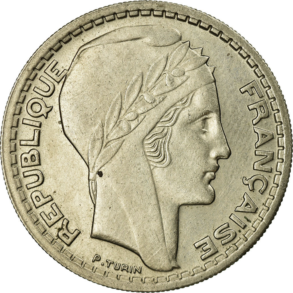 Moneta, Francia, Turin, 10 Francs, 1947, Paris, SPL-, Rame-nichel, KM:908.1