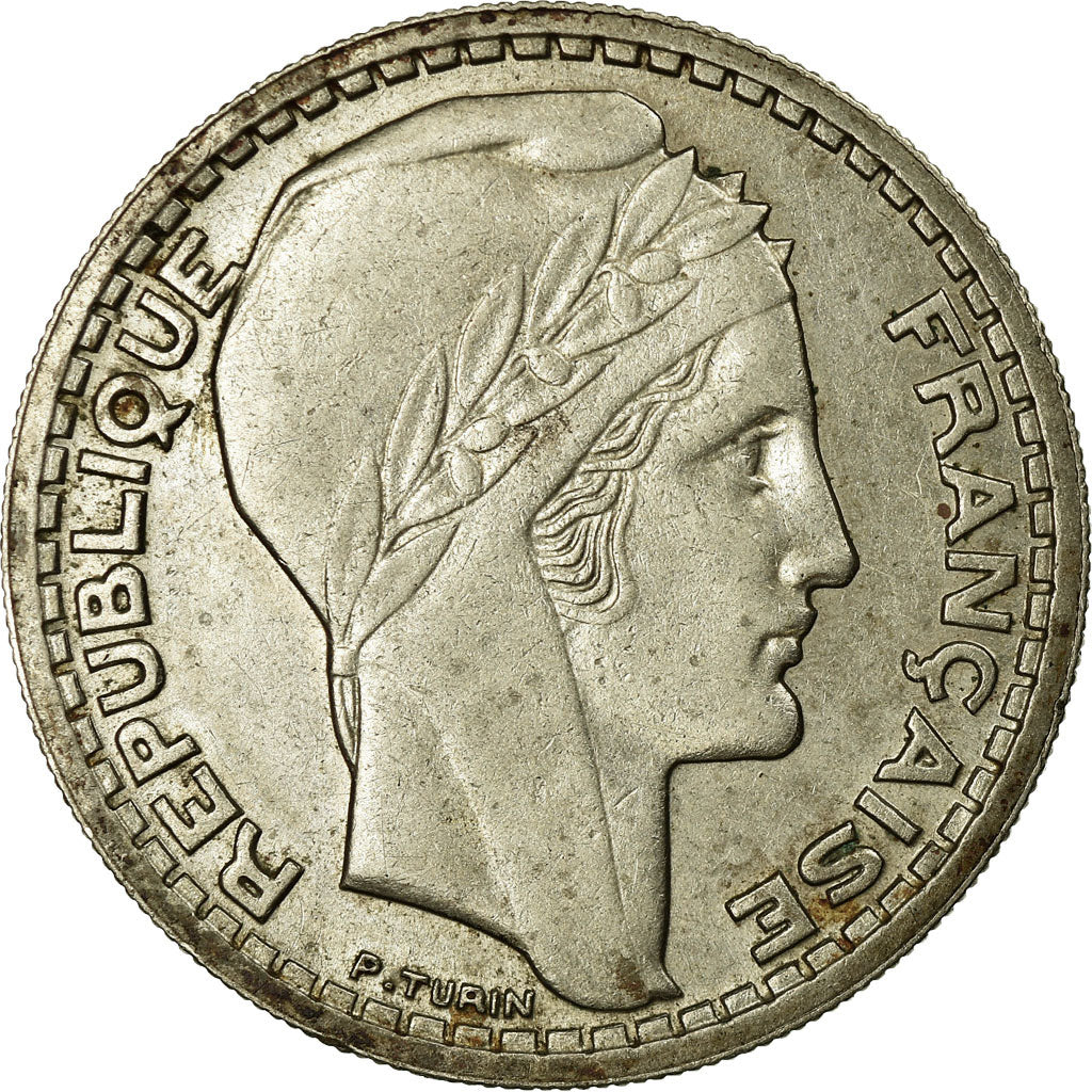 Munten, Frankrijk, Turin, 10 Francs, 1946, Paris, ZF, Copper-nickel, KM:908.1