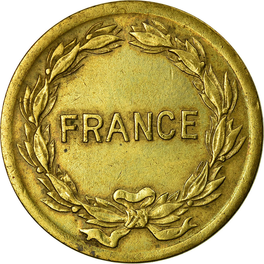 Münze, Frankreich, France Libre, 2 Francs, 1944, Philadelphia, S+, Messing