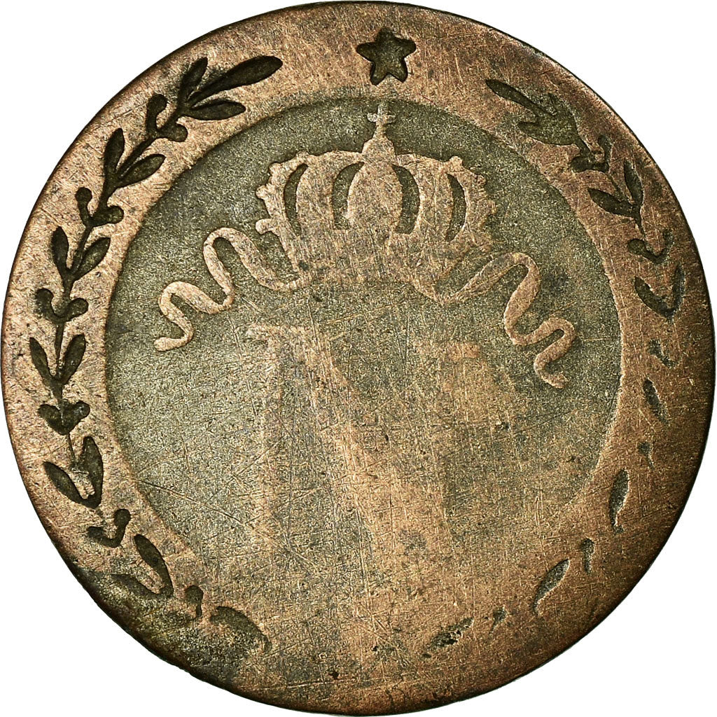 Moneda, Francia, Napoléon I, 10 Centimes, 1809, Toulouse, BC, Vellón
