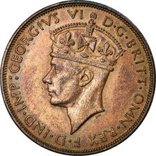 Coin, Jersey, George VI, 1/12 Shilling, 1947, EF(40-45), Bronze, KM:18