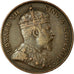 Coin, Jersey, Edward VII, 1/24 Shilling, 1909, EF(40-45), Bronze, KM:9