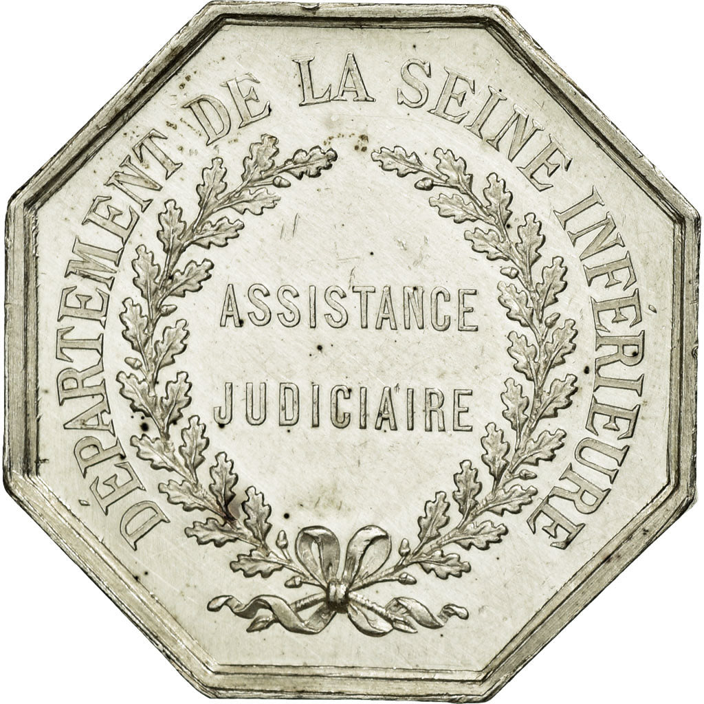 France, Token, Justice, AU(50-53), Silver