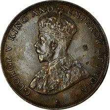 Coin, Hong Kong, George V, Cent, 1934, EF(40-45), Bronze, KM:17