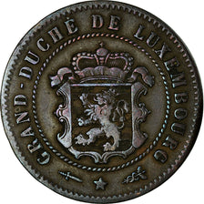 Coin, Luxembourg, William III, 5 Centimes, 1870, Utrecht, EF(40-45), Bronze