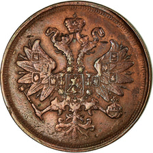 Coin, Russia, Alexander II, 2 Kopeks, 1865, Saint-Petersburg, EF(40-45), Copper
