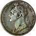 Coin, Great Britain, George IV, Farthing, 1825, EF(40-45), Copper, KM:677