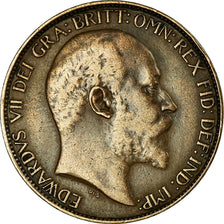 Coin, Great Britain, Edward VII, 1/2 Penny, 1906, EF(40-45), Bronze, KM:793.2