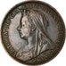 Monnaie, Grande-Bretagne, Victoria, 1/2 Penny, 1899, TTB, Bronze, KM:789