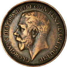 Coin, Great Britain, George V, 1/2 Penny, 1912, VF(30-35), Bronze, KM:809