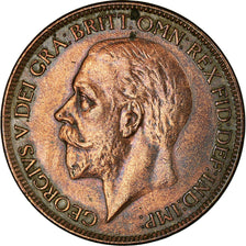Coin, Great Britain, George V, Penny, 1927, AU(55-58), Bronze, KM:826