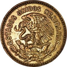 Coin, Mexico, 50 Centavos, 1957, Mexico City, EF(40-45), Bronze, KM:450