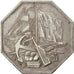 France, The Boats, Token, 1847, AU(50-53), Silver, 22.40