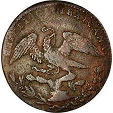 Coin, Mexico, 1/4 Real, Un Quarto/Una Quartilla, 1836, Mexico City, VF(30-35)
