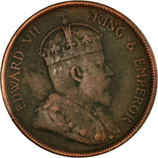 Coin, Straits Settlements, Edward VII, Cent, 1904, VF(30-35), Bronze, KM:19