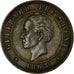 Coin, Haiti, 20 Centimes, 1863, AU(55-58), Bronze, KM:41