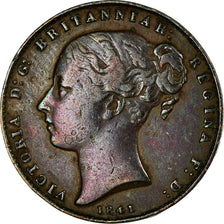 Coin, Jersey, Victoria, 1/52 Shilling, 1841, EF(40-45), Copper, KM:1