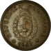 Coin, Argentina, 2 Centavos, 1941, EF(40-45), Bronze, KM:38
