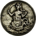 France, Token, Justice, 1890, AU(55-58), Silver