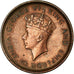 Moneta, Ceylon, George VI, 1/2 Cent, 1940, BB, Rame, KM:110