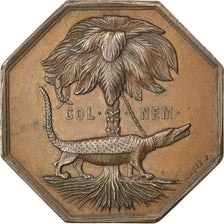 France, Token, Instruction and Education, AU(55-58), Copper