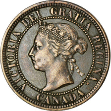 Coin, Canada, Victoria, Cent, 1887, Royal Canadian Mint, Ottawa, EF(40-45)