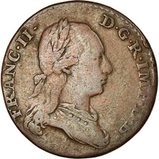 Münze, AUSTRIAN NETHERLANDS, Franz II, 2 Liards, 2 Oorden, 1793, Brussels, S+