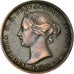 Coin, Jersey, Victoria, 1/13 Shilling, 1870, EF(40-45), Bronze, KM:5