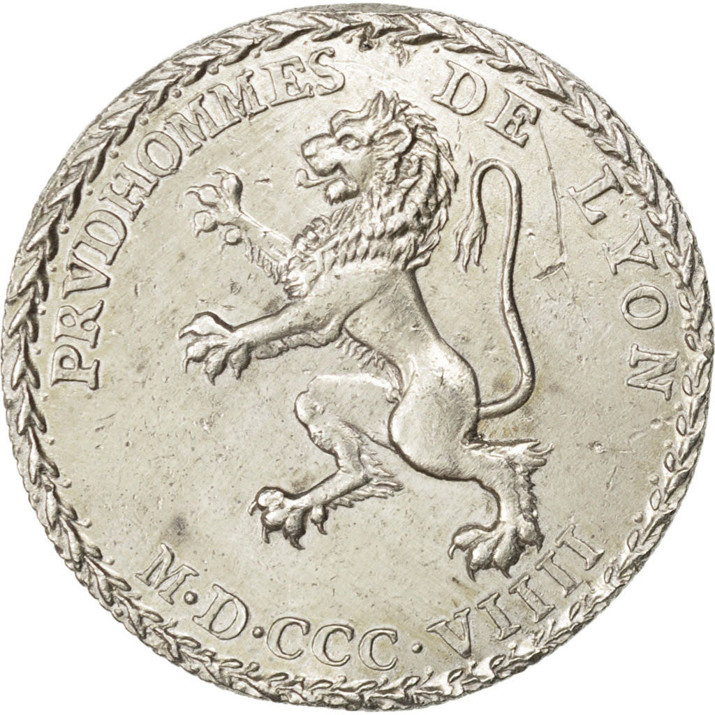 France, Justice, Token, 1809, AU(50-53), Silver, 10.53