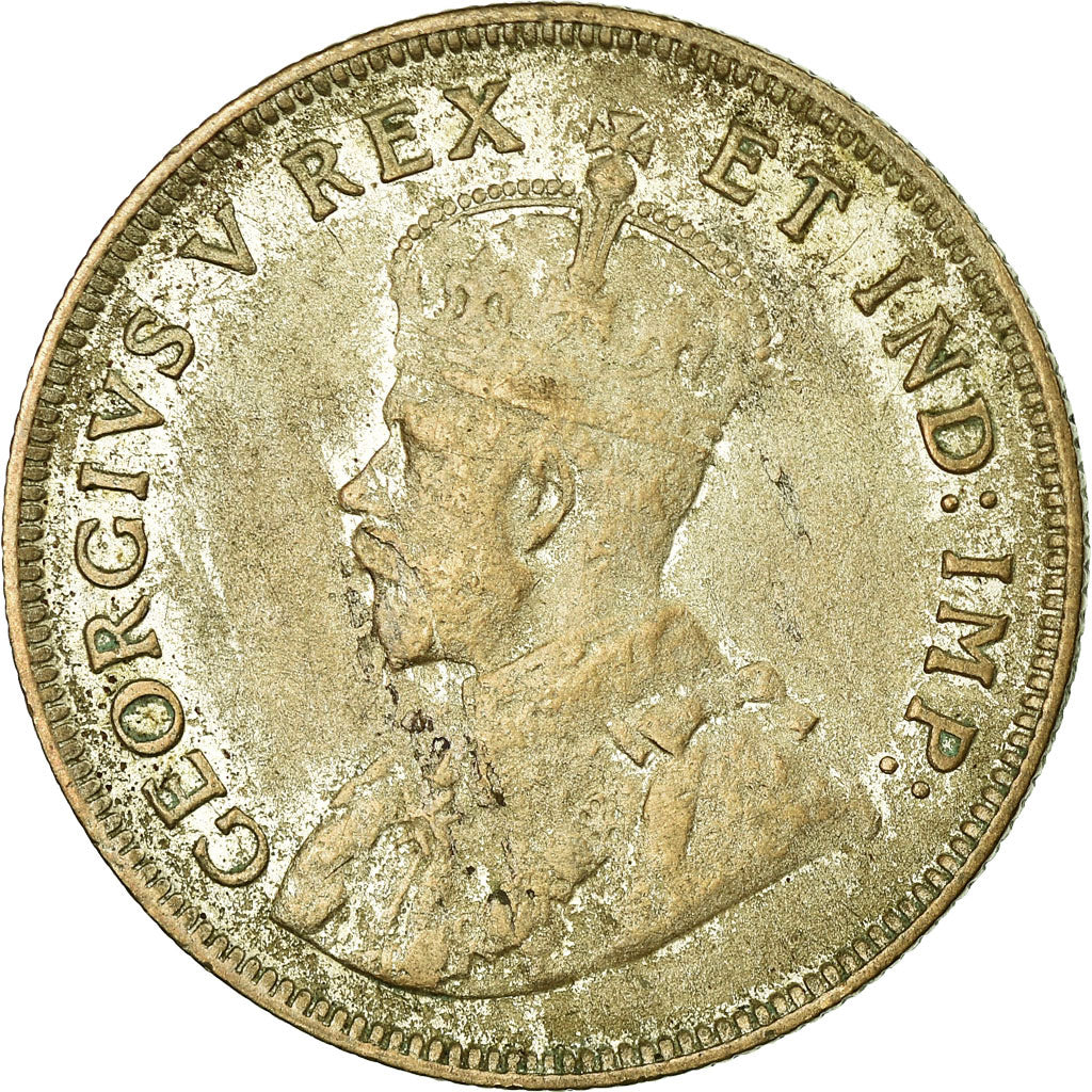 Coin, EAST AFRICA, George V, Shilling, 1924, VF(30-35), Silver, KM:21