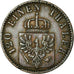 Coin, German States, PRUSSIA, Wilhelm I, 3 Pfennig, 1869, Hannover, EF(40-45)