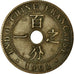 Moneta, INDOCINA FRANCESE, Cent, 1902, Paris, MB+, Bronzo, KM:8