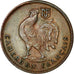 Coin, Cameroon, 50 Centimes, 1943, Pretoria, EF(40-45), Bronze, KM:4