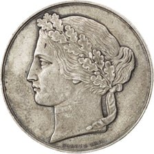 France, Instruction and Education, Token, 1849, AU(55-58), Silver, 8.06