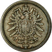 Coin, GERMANY - EMPIRE, Wilhelm I, 2 Pfennig, 1877, Berlin, VF(30-35), Copper