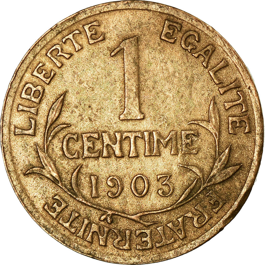 Münze, Frankreich, Dupuis, Centime, 1903, Paris, S+, Bronze, KM:840, Gadoury:90