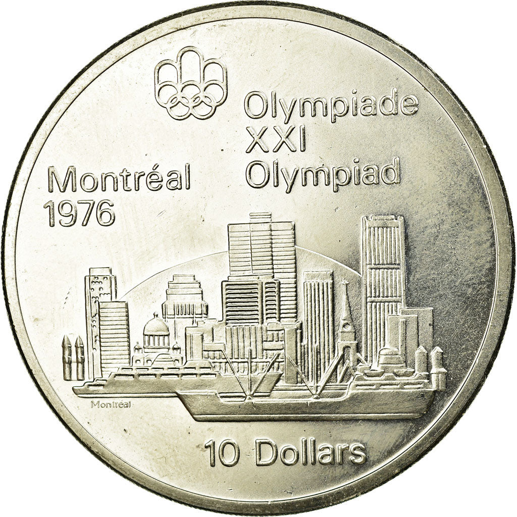 Coin, Canada, Elizabeth II, 10 Dollars, 1973, Royal Canadian Mint, Ottawa