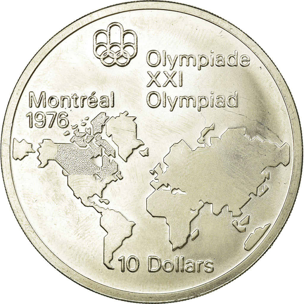 Coin, Canada, Elizabeth II, 10 Dollars, 1973, Royal Canadian Mint, Ottawa