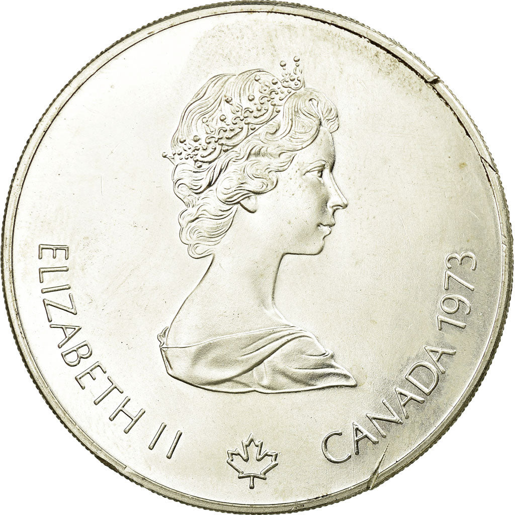 Moneta, Canada, Elizabeth II, 5 Dollars, 1973, Royal Canadian Mint, Ottawa