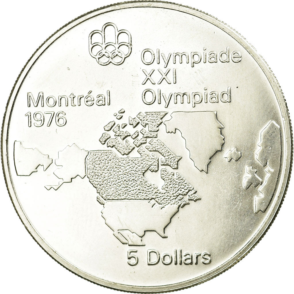 Coin, Canada, Elizabeth II, 5 Dollars, 1973, Royal Canadian Mint, Ottawa