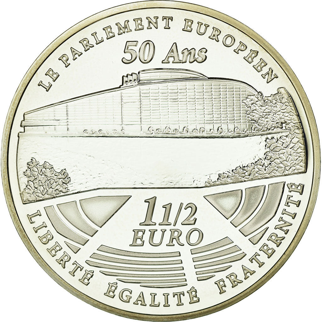 Frankreich, 1-1/2 Euro, 2008, BE, STGL, Silber, Gadoury:EU305, KM:1532