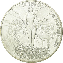 France, 10 Euro, La Champagne pétillante, 2017, MS(63), Silver
