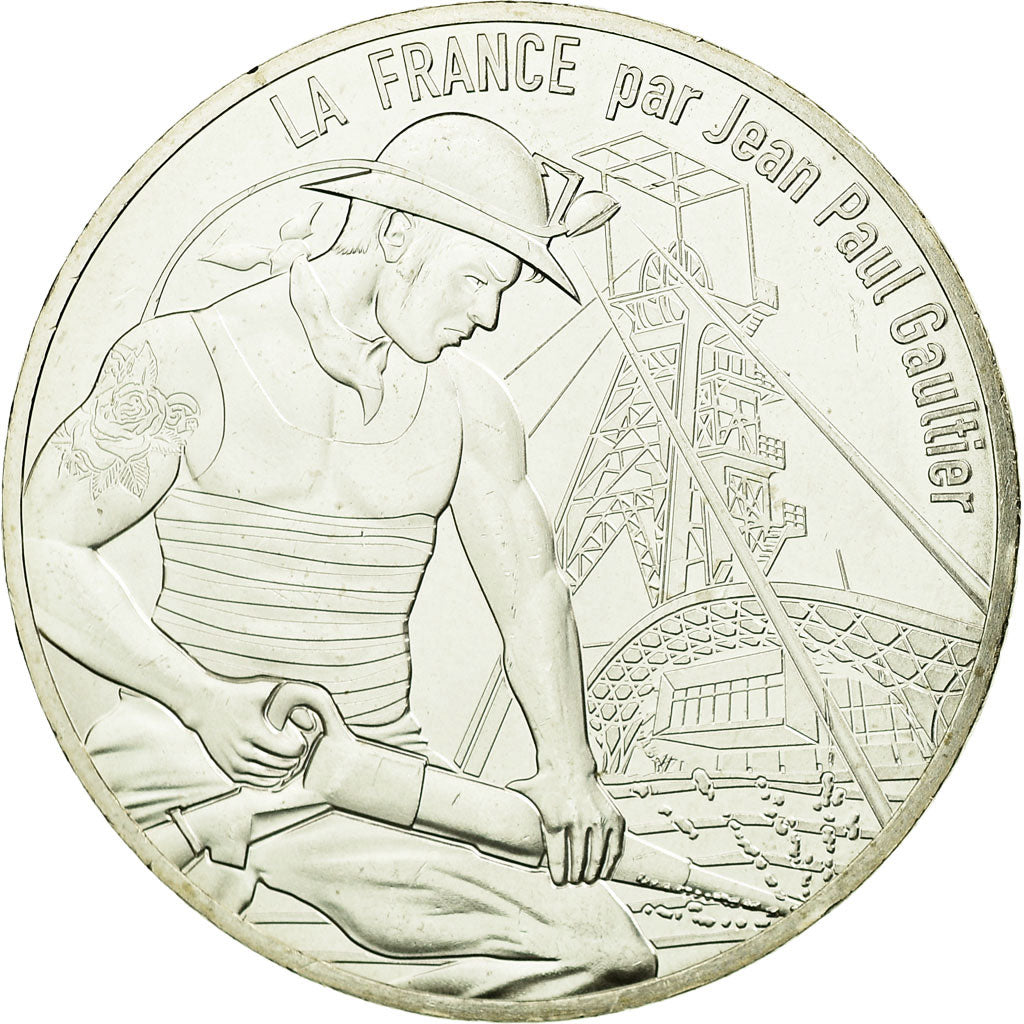 France, 10 Euro, La Lorraine courageuse, 2017, MS(63), Silver