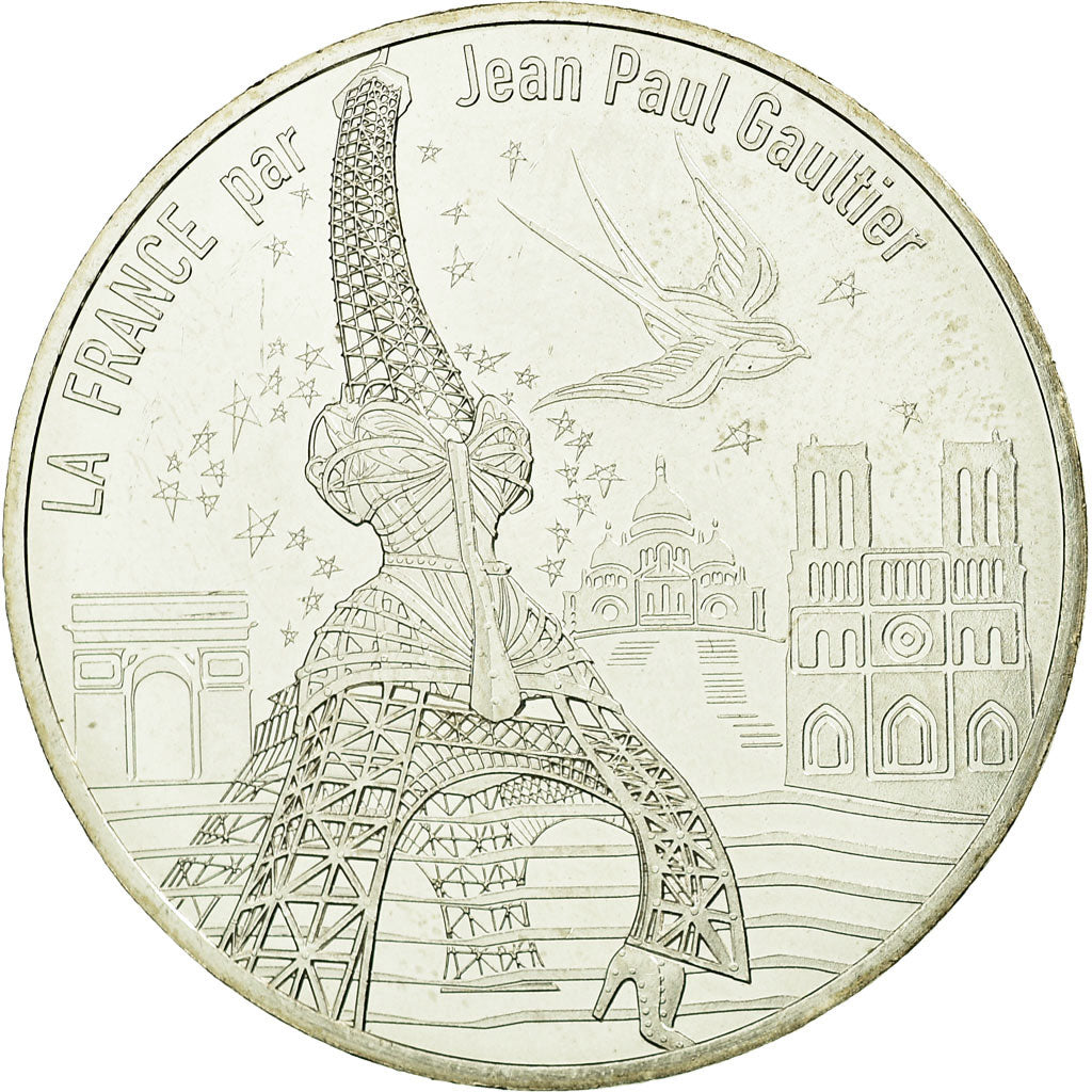 France, 10 Euro, Paris universelle, 2017, MS(63), Silver